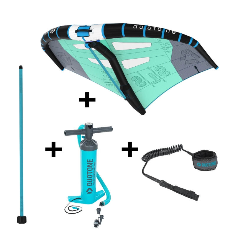 Pack Wing DUOTONE Slick SLS 5.0 m2 + Mini Boom + Leash + Pompe