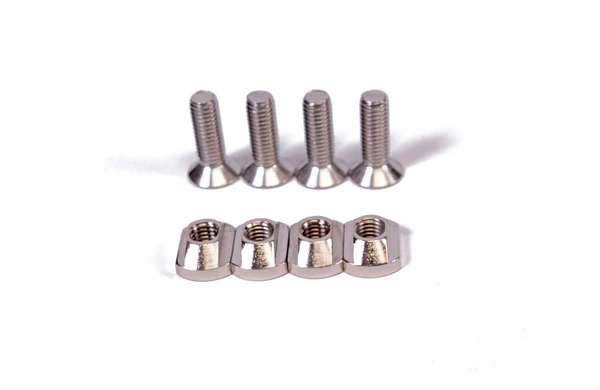 STAINLESS STEEL SCREW AND SLIDER SET