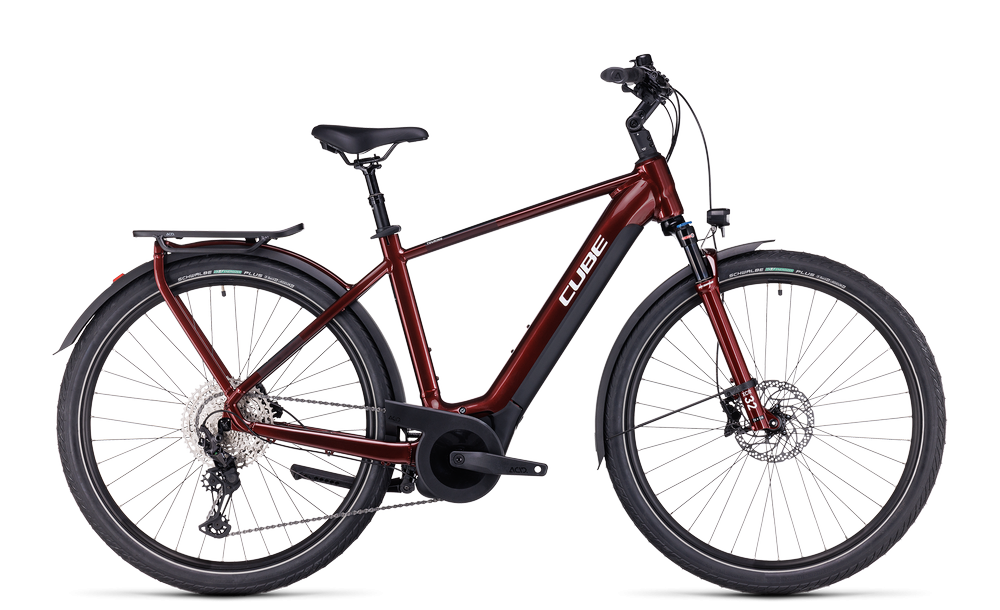 CUBE Touring Hybrid EXC 625 Red'n'White