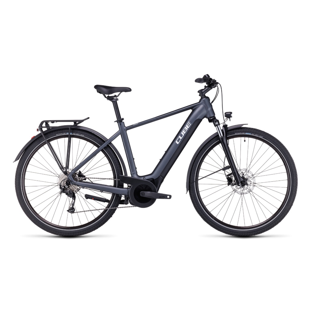 CUBE Touring Hybrid One 500 Grey'n'White