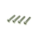 Vis à tête conique F-ONE M6-32mm (A4 - T30 torx) x4