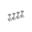 Jeu de vis Duotone pour le montage de Foil (Visses + Nuts) (4pcs)