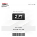 Technosurf - Carte Cadeau 150 CHF
