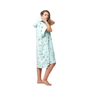 Poncho AFTER Madrague - Light Blue